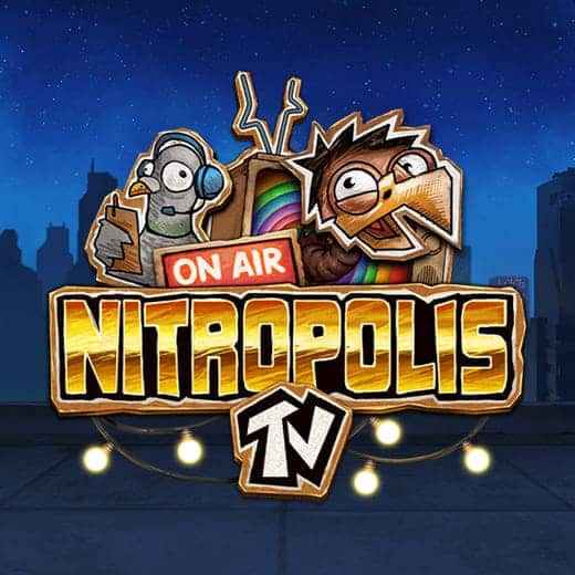 Nitropolis TV logo and characters