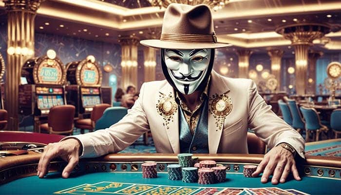 No KYC Crypto Casinos Anonymity character