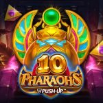 10 Pharaohs video slot logo