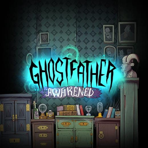 Ghostfather Awakened video slot logo