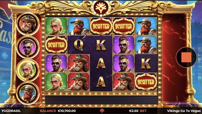 Vikings go to Vegas Wild Fight video slot gameplay