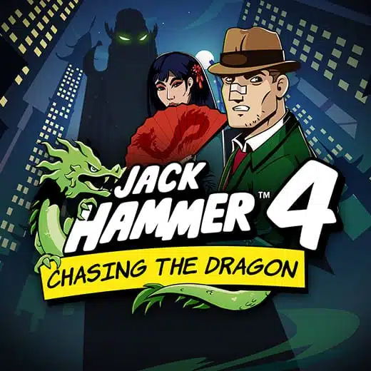 Jack Hammer 4: Chasing the Dragon slot logo