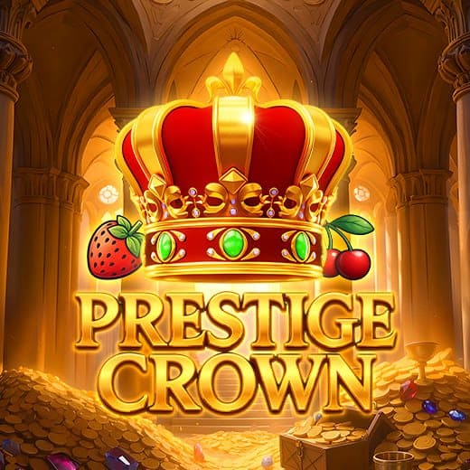 Prestige Crown video slot logo