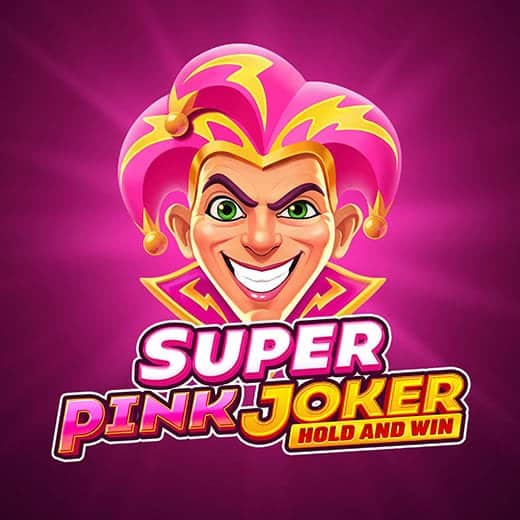 Super Pink Joker Hold and Win video slot logo