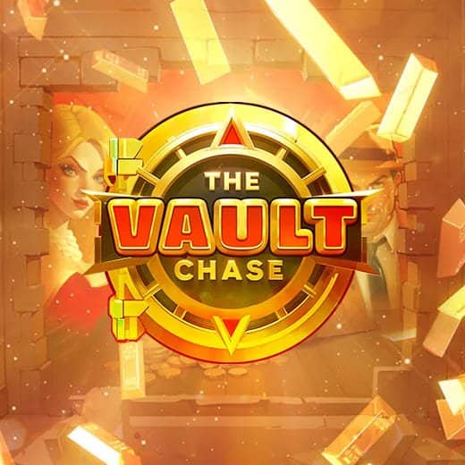 The Vault Chase video slot logo