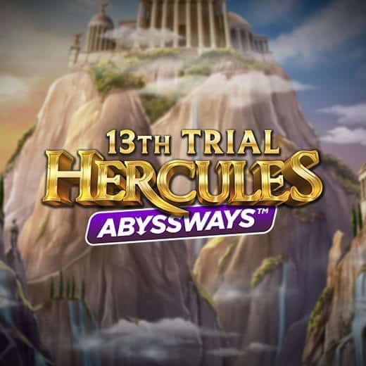 13th Trial Hercules Abyssways video slot logo