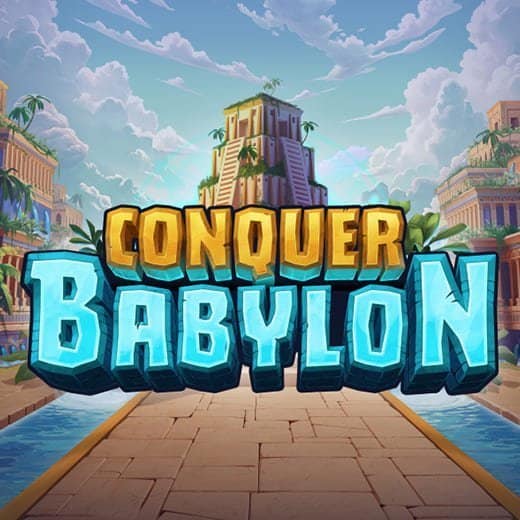 Conquer Babylon video slot logo