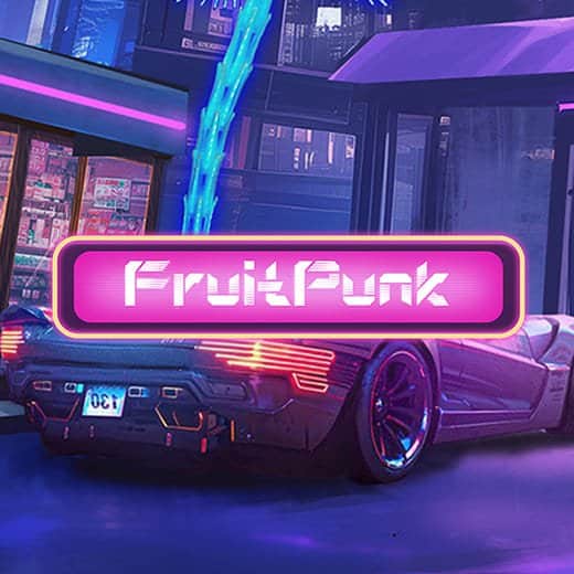 Fruit Punk video slot logo