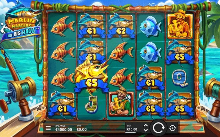 Marlin Masters The Big Haul base gameplay