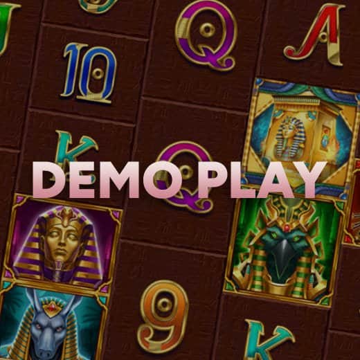 Demo play of video slot