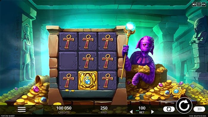 Fortune Mummy video slot gameplay