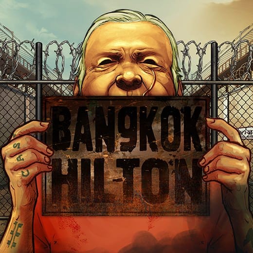 Bangkok Hilton video slot logo