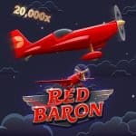 Red Baron live crash game logo