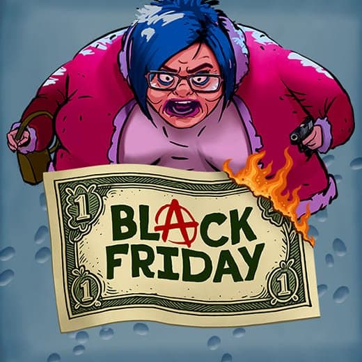 Black Friday video slot logo