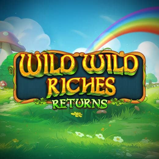 Wild Wild Riches Returns video slot logo