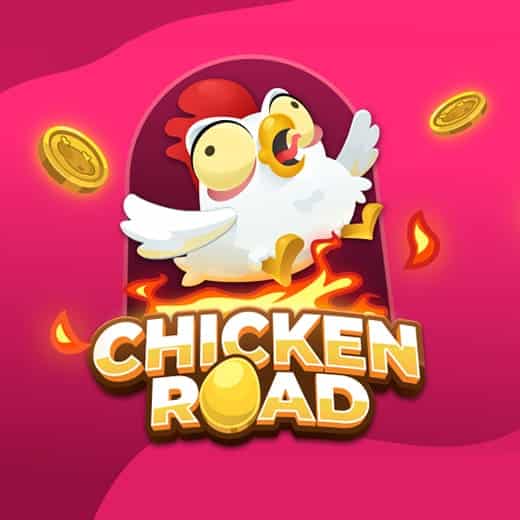 Chicken Road crash game logo