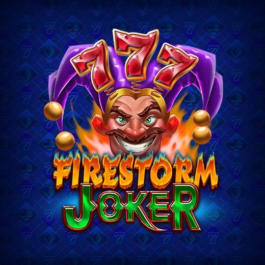 Firestorm Joker 777 video slot logo