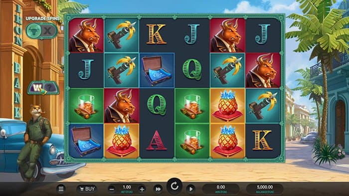 Iron Bank 2 video slot main game