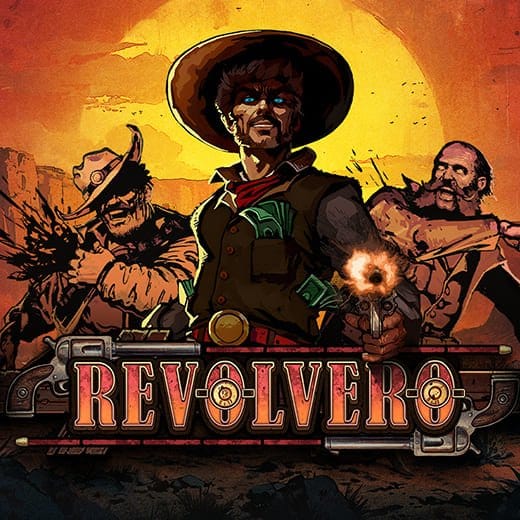 Revolvero video slot logo