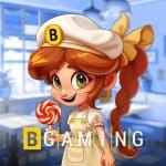 Sugar Mix video slot main character with BGaming logo