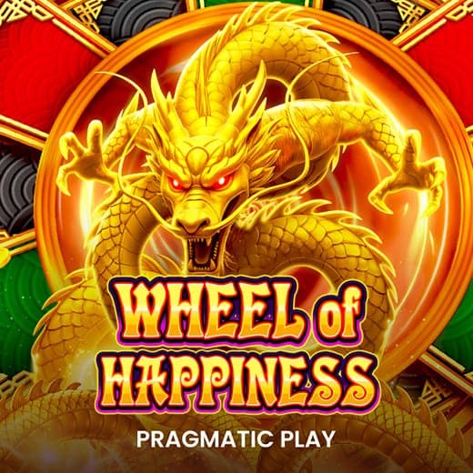 Wheel of Happiness video slot logo