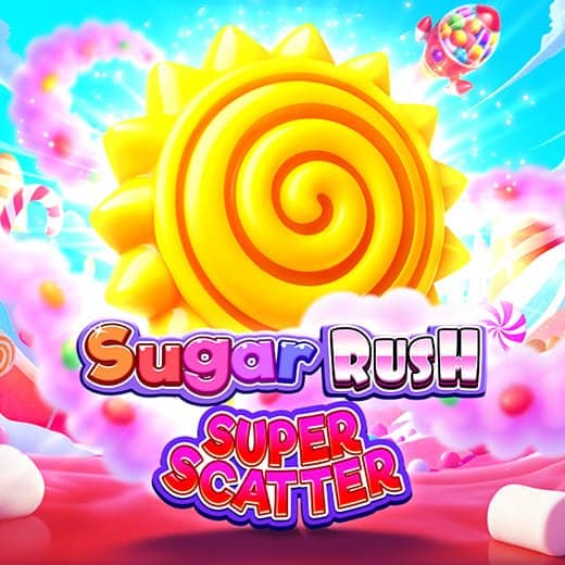Sugar Rush Super Scatter video slot logo