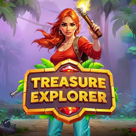 Treasure Explorer video slot logo