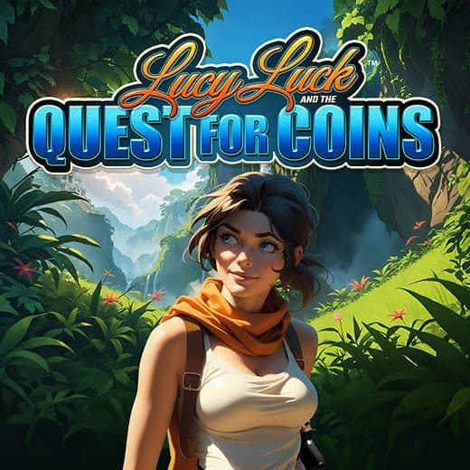 Lucy Luck and the Quest for Coins video slot logo