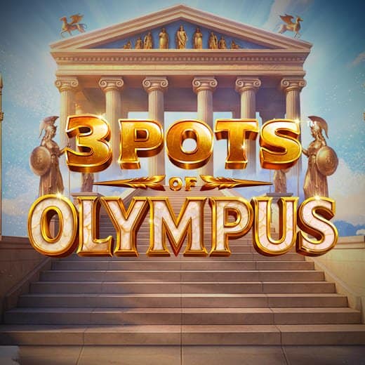 3 Pots of Olympus video slot logo