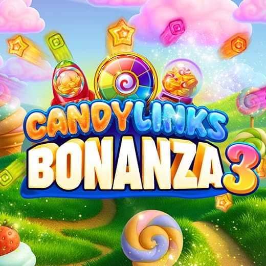 Candy Links Bonanza 3 video slot logo