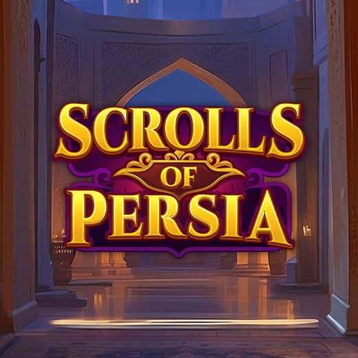 Scrolls of Persia video slot logo