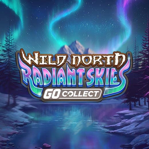 Wild North Radiant Skies GO Collect video slot logo