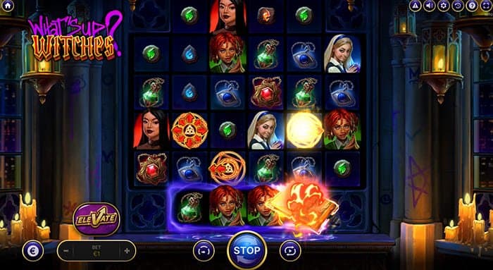 What’s Up Witches video slot gameplay