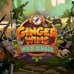 Ginger Wins Wild Jungle video slot logo