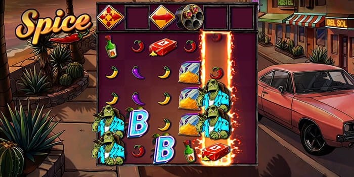 Spice video slot playthrough