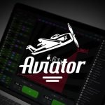 Aviator crash game logo