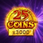 25 Coins x3000 video slot logo