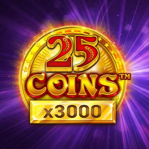 25 Coins x3000 video slot logo