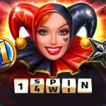 1spin4win provider logo and slot character