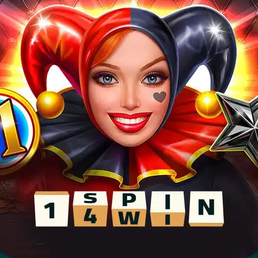 1spin4win প্রদানকারীর লোগো এবং স্লট চরিত্র