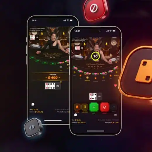 De Face Down Double Down-functie in Iconic21 Blackjack-spellen